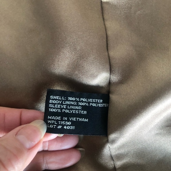 WEATHERPROOF GARMENT Co. tan suede feel Men's jacket.HOST PICK"Best in Jackets" - Picture 12 of 14